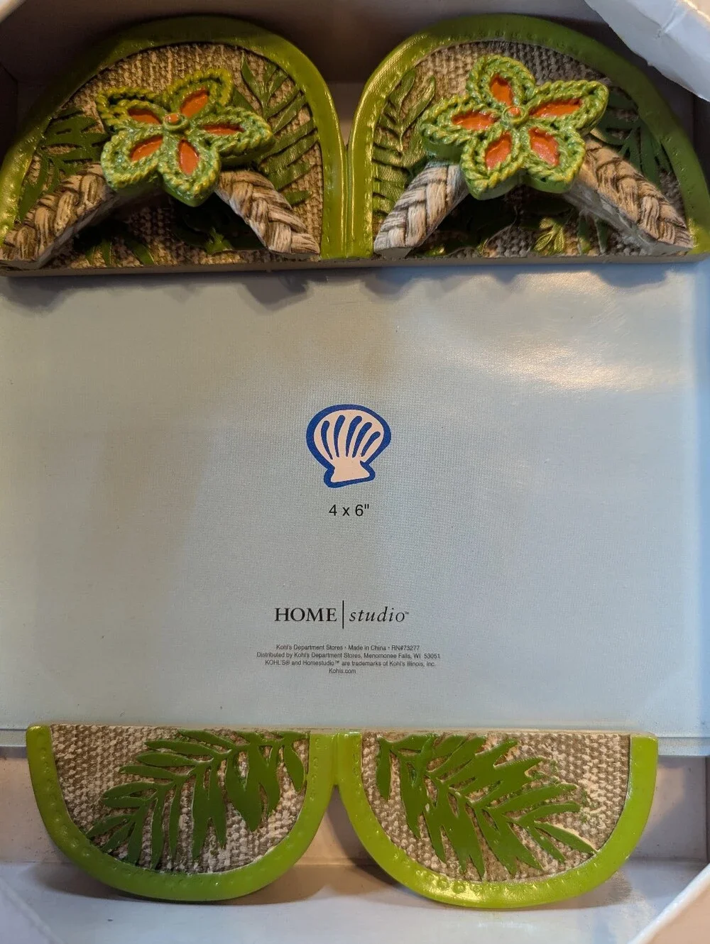 Summer Flip Flop Picture Frame BNWT